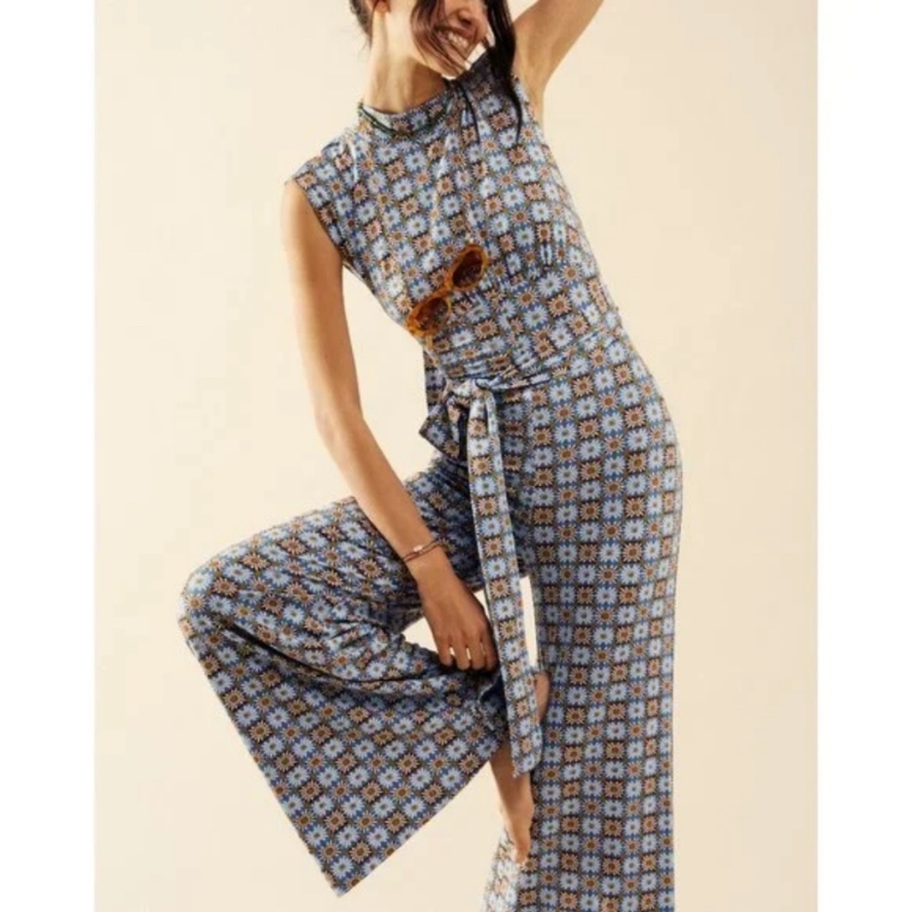 Free People Vibe Check Jumpsuit - Picture 2 of 6